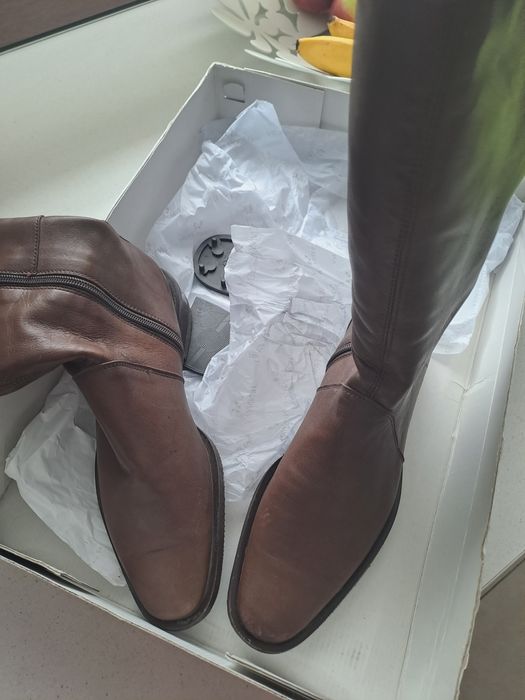 Kozaki ze skóry naturalnej 37