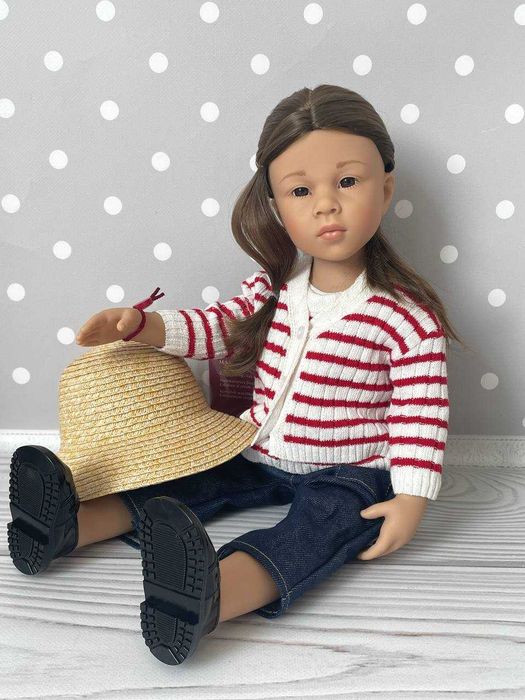 Лялька Emilia Gotz Happy Kidz 2666712, 50 см Шарнірна лялька Емілія Готц