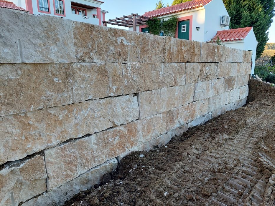 Calcadas pave lancil muto pedra