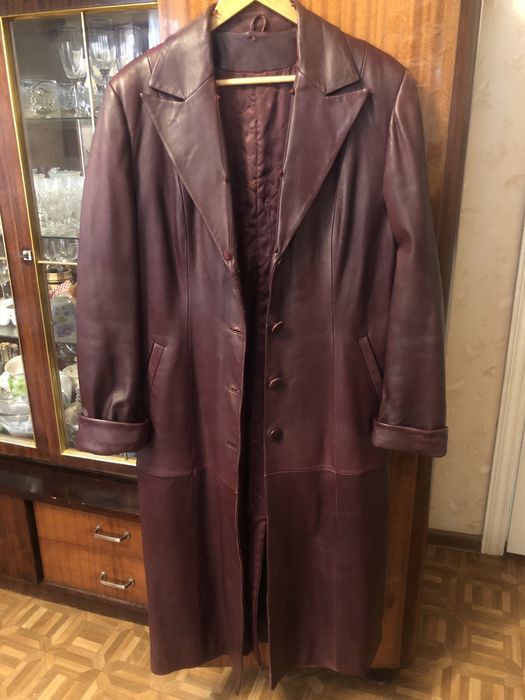 Плащ кожаный пр -во Турция