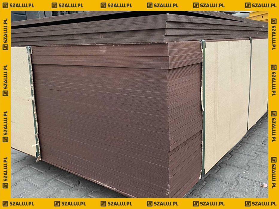 Nowa sklejka budowlana brzozowa combi płyty 2,5x1,25m