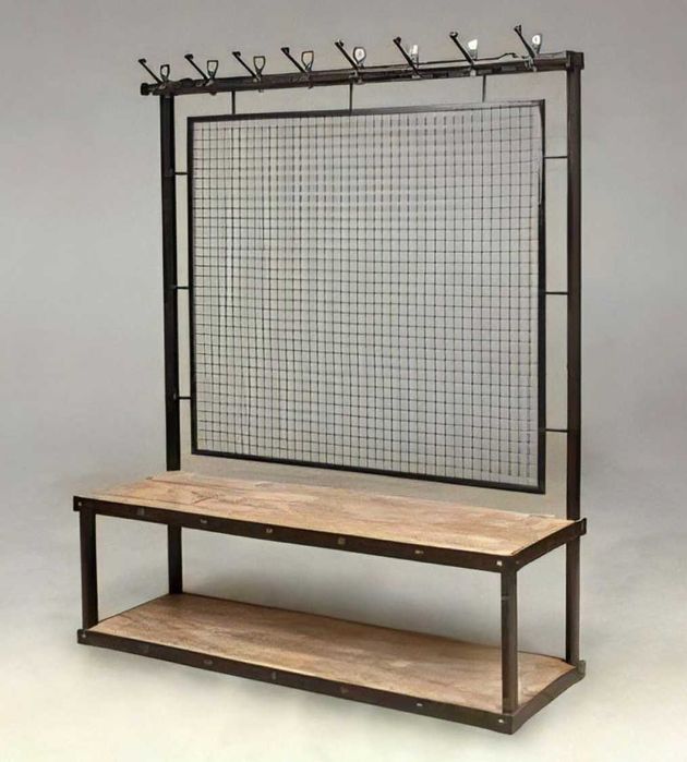 Zestaw wieszak na ubrania loft