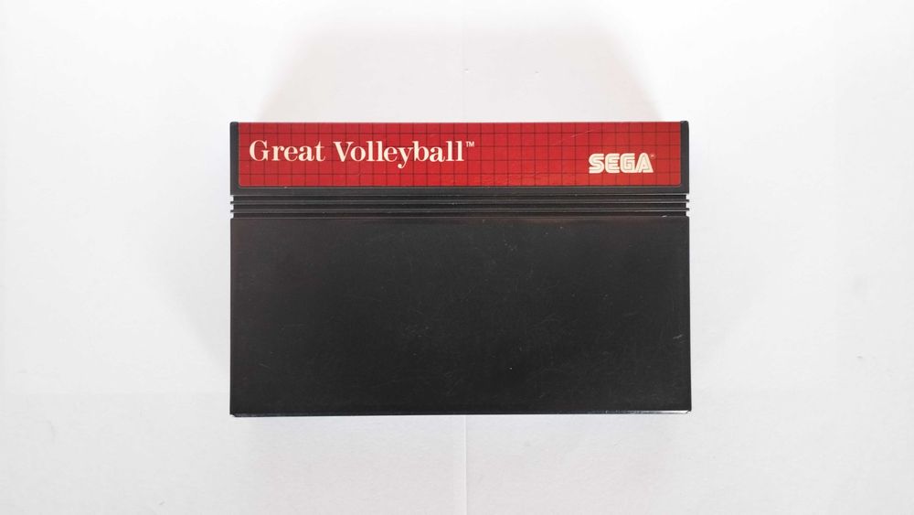 Sega Master System - Jogo Great Volleyball (1987)