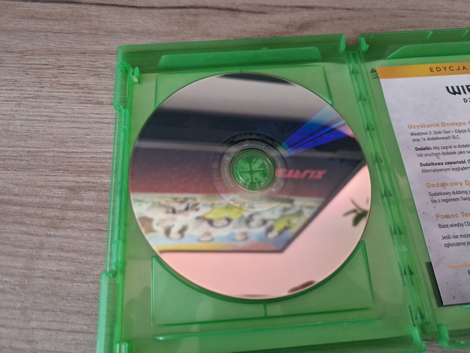 Wiedźmin dziki 3 gon xbox one PL dubbing