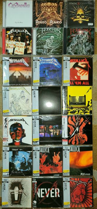 METALLICA •SYSTEM OF DOWN •RUNNING WILD •Компакт Диски •Музыкальные Диски •Дискографии Рок Групп •Объявление-2 •