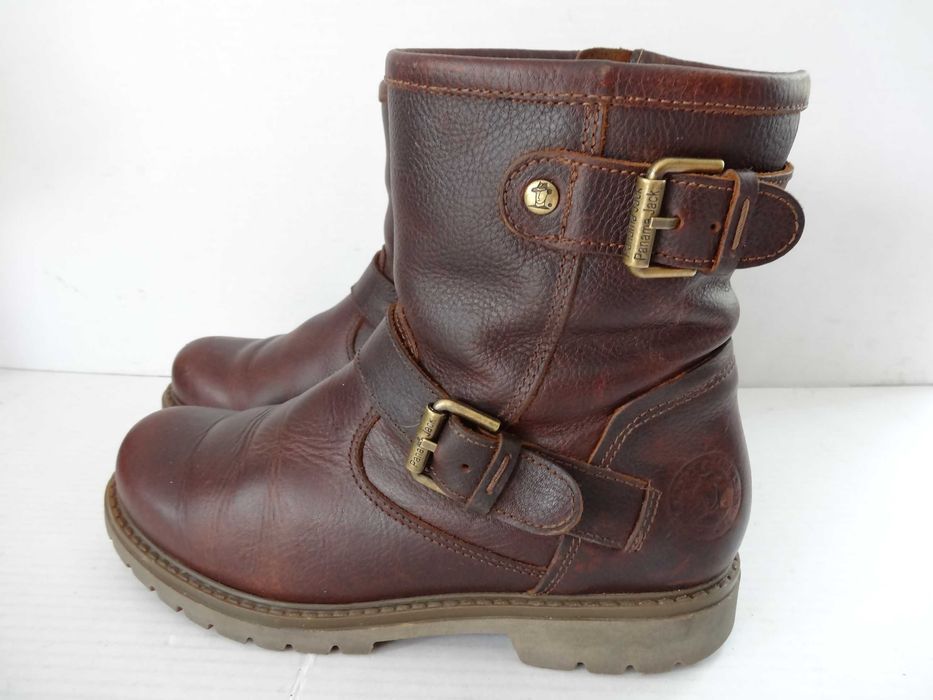 Buty PANAMA JACK FELINA IGLOO roz 39 Ocieplane Botki Skóra