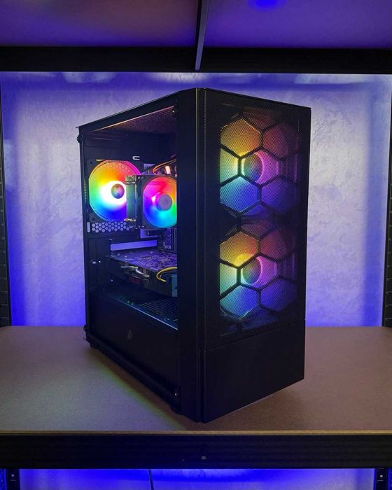 6 ЯДЕР! Ігровий системник ПК RX 570 Компʼютер 16GB RAM Стаціонарний блок 500GB