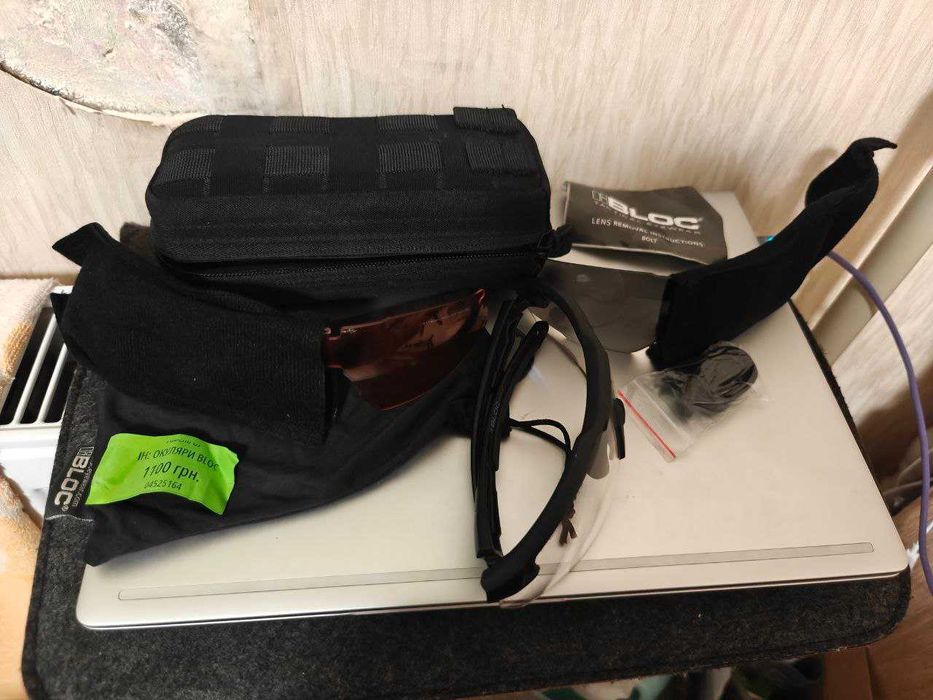 Тактичні балістичні окуляри Block Англія змінні лінзи НАТО