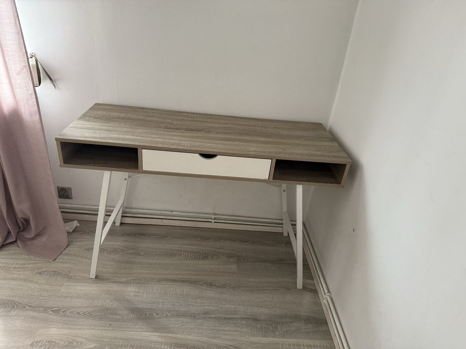 Biurko jysk biały/dąb