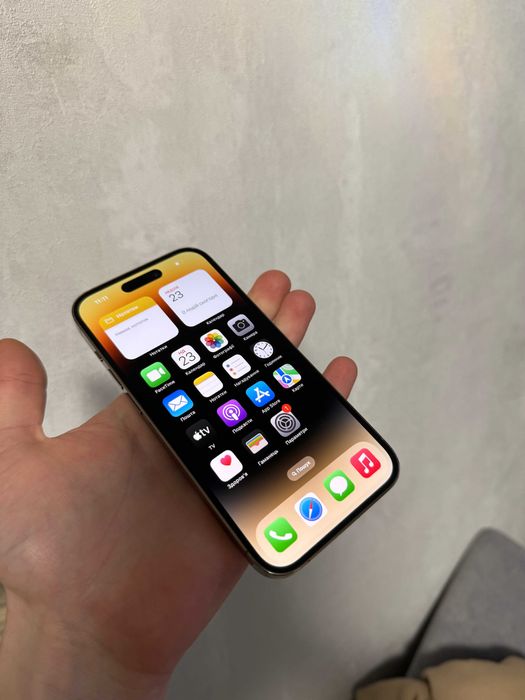 iPhone 14 Pro Gold 128GB Neverlock 14Про 100% акумулятор TRADEIN