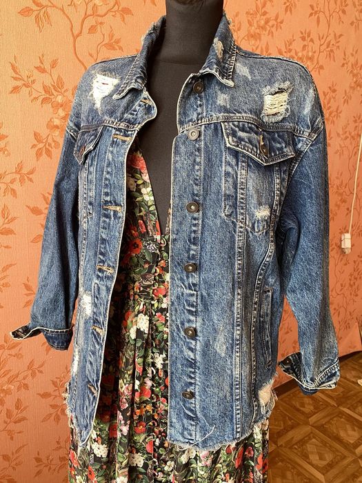 Джинсовая куртка женская/джинсовка