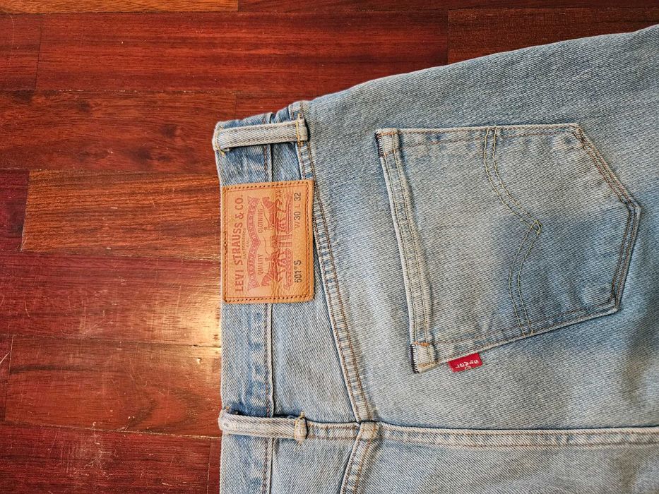 Calças ganga Levis 501 W30 L32