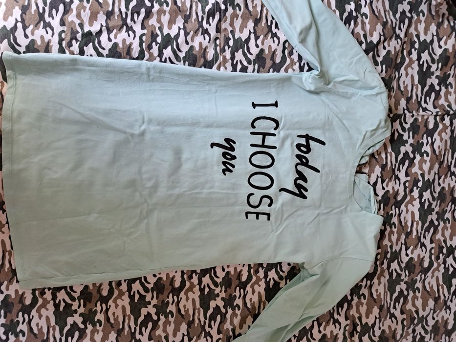 Bluzka ciążowa miętowa