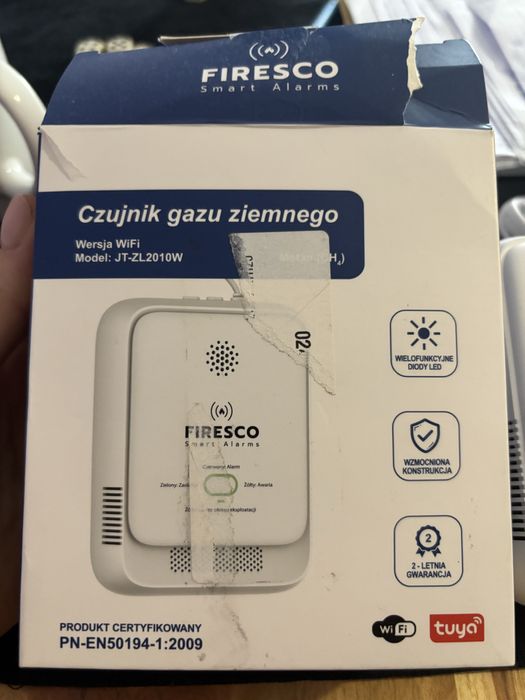 Czujnik gazu ziemnego