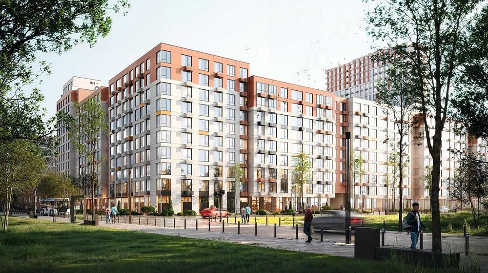 Квартира від забудовника ЖК "Sister" 33.85 кв.м