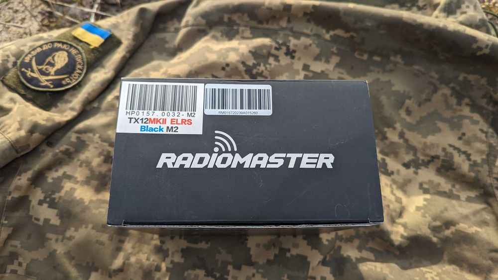 Пульт Radiomaster TX12 ELRS M2 управления FPV. Військовим аккуми безко
