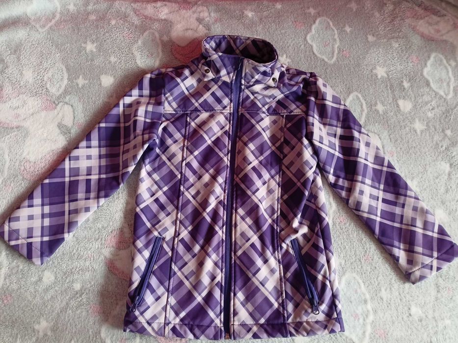 Kurtka softshell dziewczęca b.p.c. rozm. 128/134