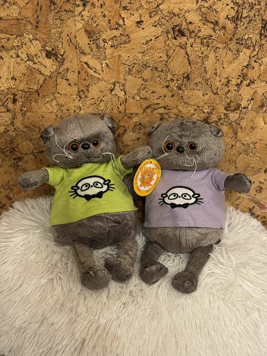 М'яка іграшка Кіт Басік різні розміри