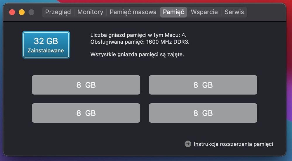 Apple iMac 27" Retina 5K i7 / 32 GB / SSD 2 TB – idealny stan