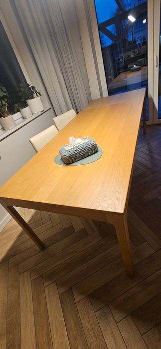 Stół drewniany IKEA ekedalen 180/240x80