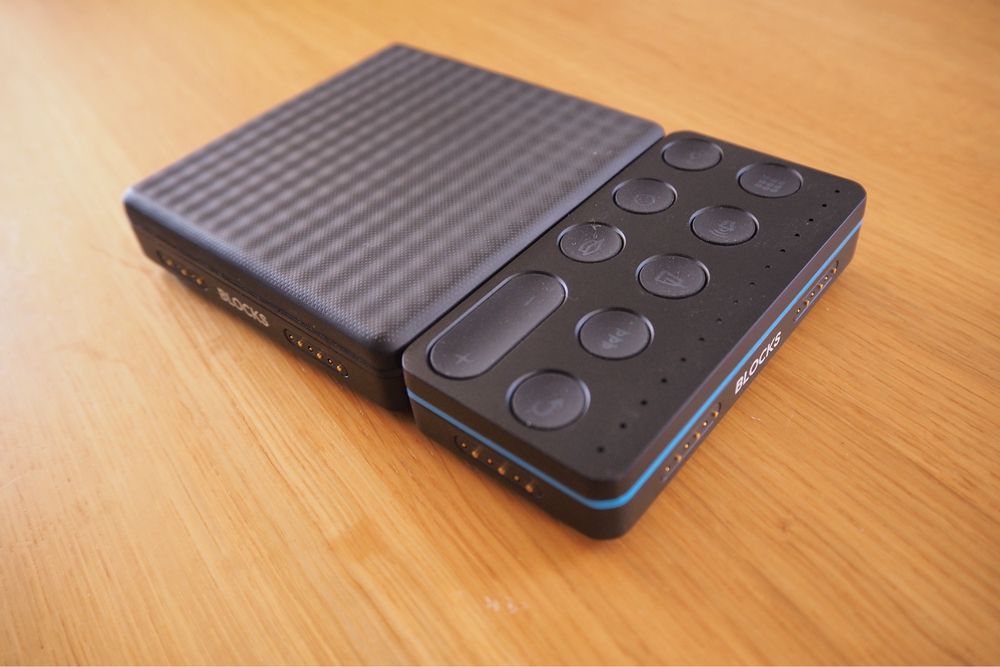 Kontroler MIDI MPE Roli Loop Block i Lightpad Block, bluetooth usbc