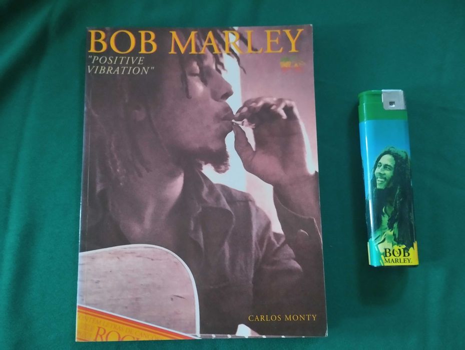 BOB MARLEY livro + isqueiro