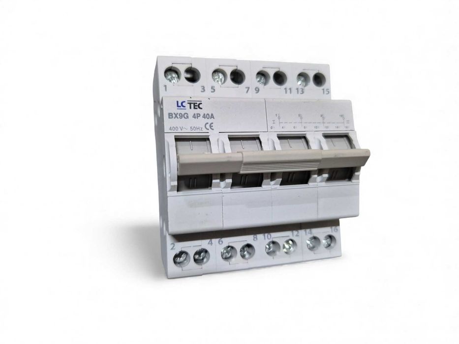Перемикач навантаження 1-0-2 LC TEC BX9G 4P 40A