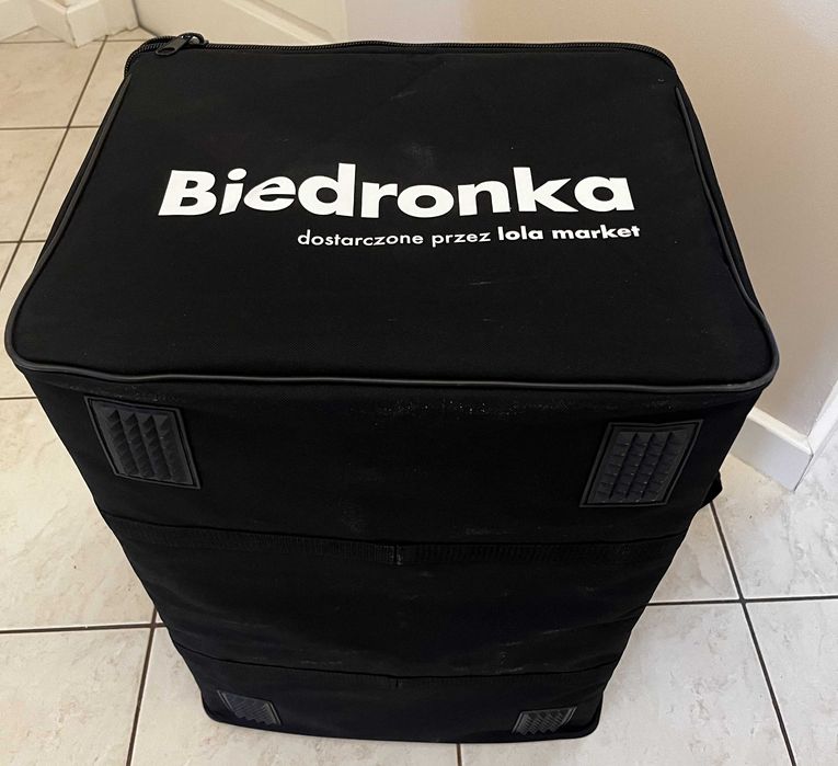 Styrobox czarny 60x40x20 cm + torba