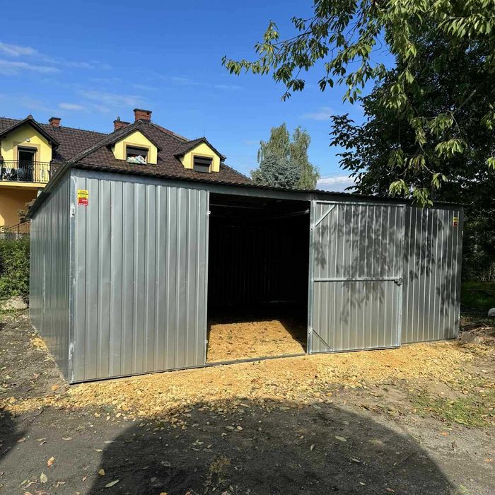 Garaż Blaszany 3x5 II gatunek LEGIONOWO