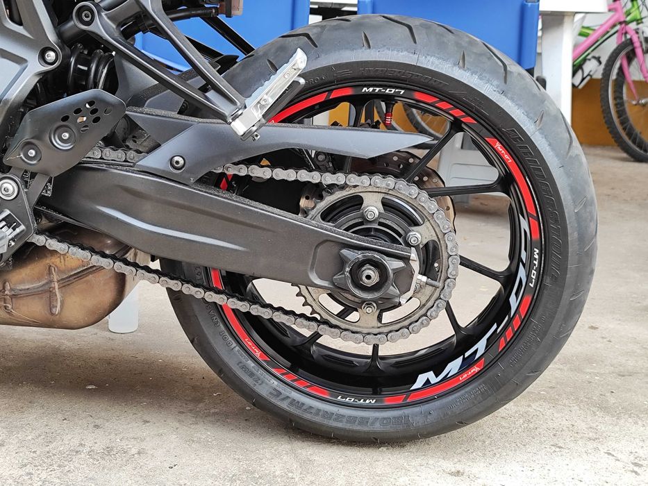 Autocolantes para mt07