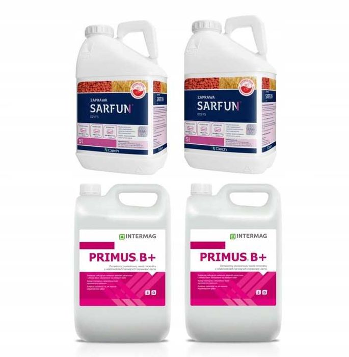 Zaprawa do zboża Sarfun 2x5L +Nawóz donasienny Primus 2x5L !