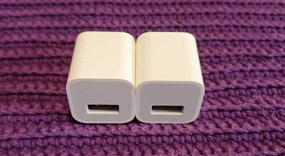 2 Adaptadores Apple Originais – US Power Adapter USB (A1385)