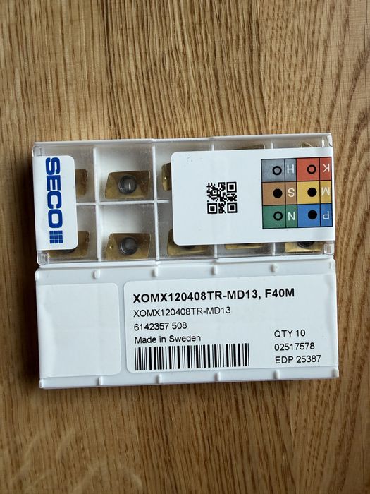 Płytki skrawające CNC