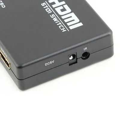 HDMI Hub Switch Splitter with 5 Ports and USB Remote Control – NEW64751169871747121