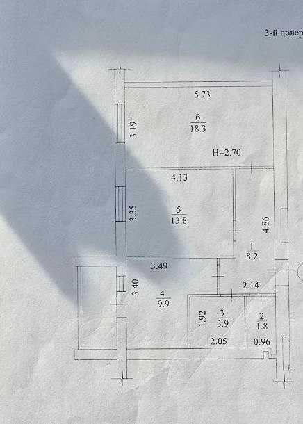 Продам 2-х комнатную квартиру в ЖК Мира 3