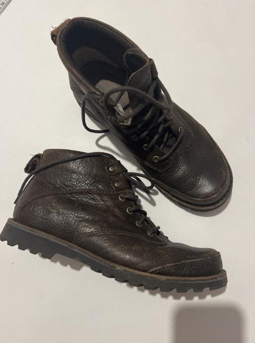 Ботинки UGG 39.5 чоловічі черевики угг агг шкіряні малогого розміру