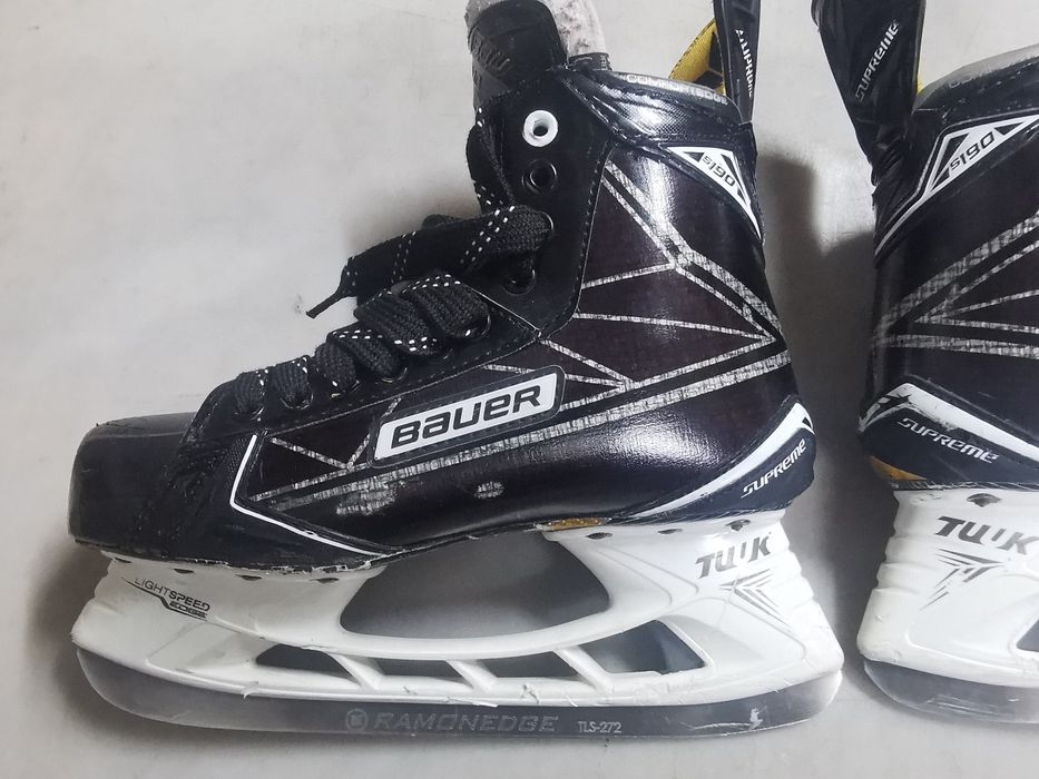 Bauer все размеры коньки