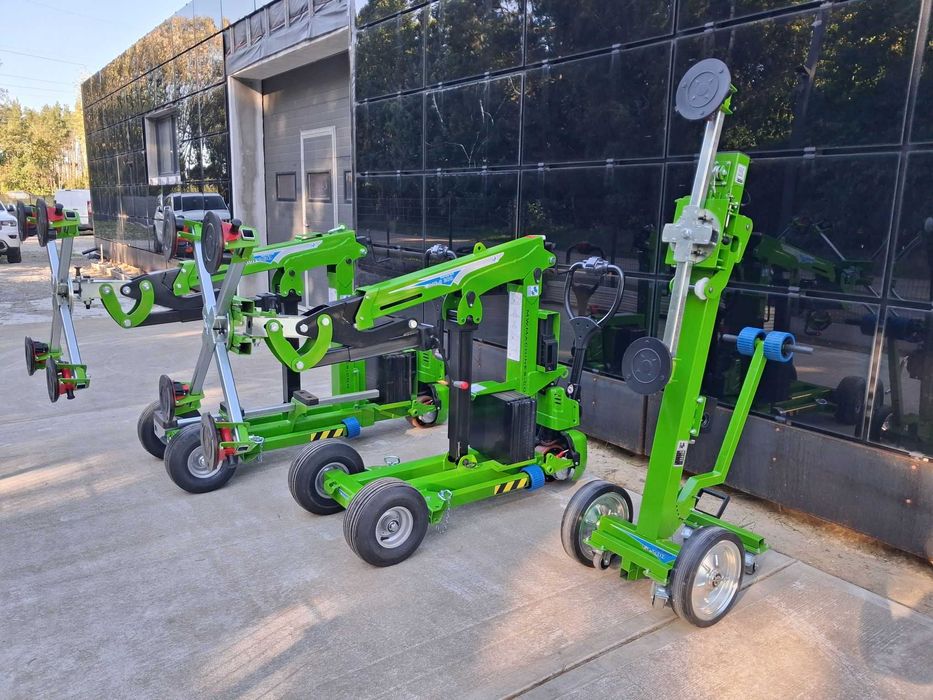 Mini żuraw manipulator do szkła okien MWM GME-S 300 chwytak szyb dźwig