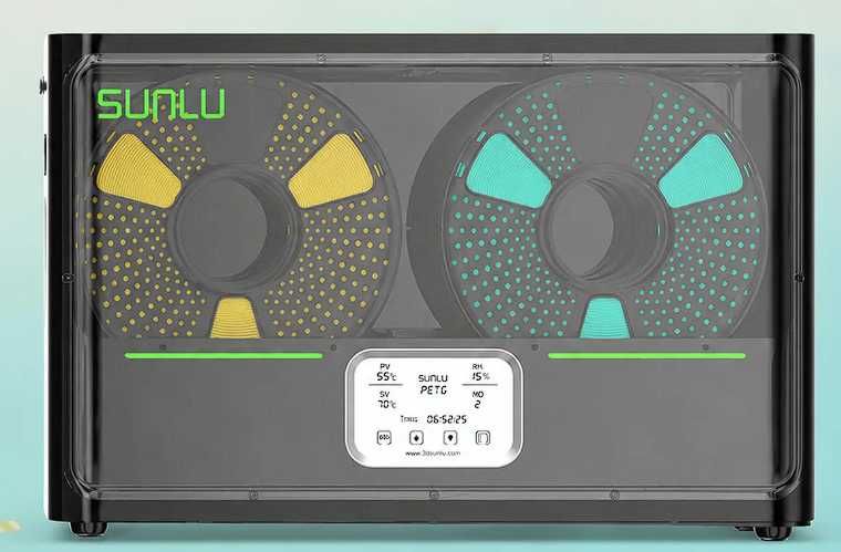 SUNLU Filament Dryer Box S4 Suszarka Filementu Druk 3D