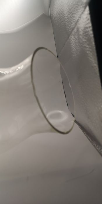 komin do lampy naftowej śr. montażowa 9,3 cm
