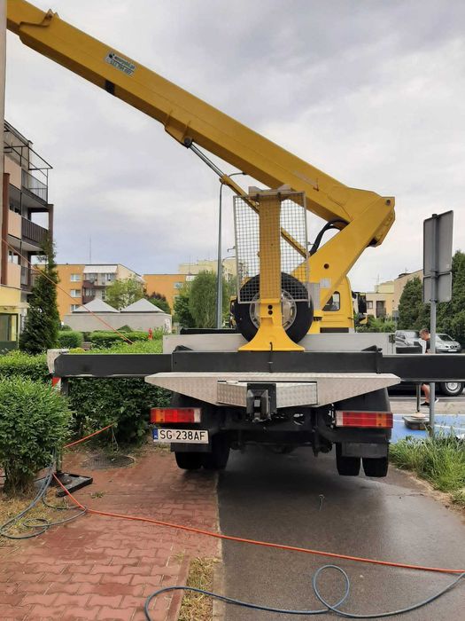 Zwyżka  Podnośnik koszowy, wynajem z operatorem lub bez do 35m