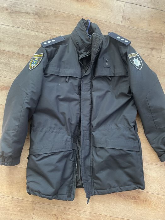 Продам  теплу куртку бушлат поліціі 50-4