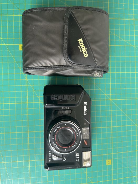 Плівковий фотоапарат Konica MT-7 Japan + чохол