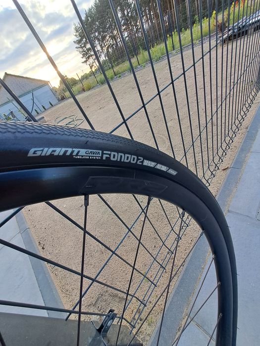 Koła z nowego roweru Giant Contend
