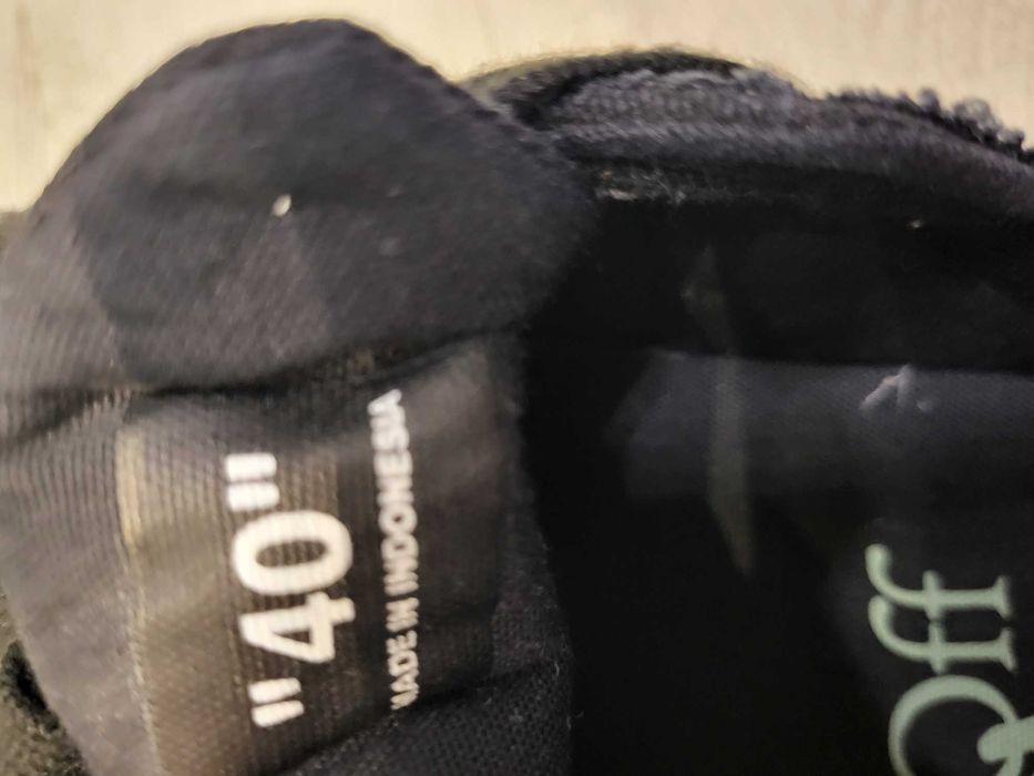 Buty OFF-WHITE rozm.40 bardzo mało używane