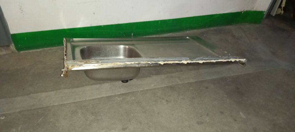 Lava-loiça inox com uma cuba