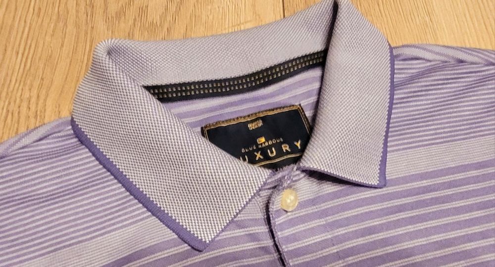 Blue Harbour LUXURY M&S polo męskie roz M