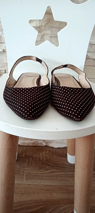 Baleriny w kropki r.37