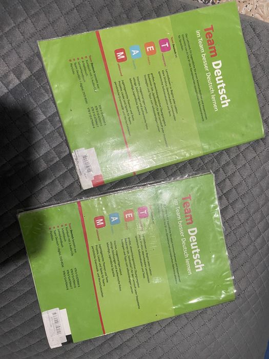 Manual + caderno atv de alemão 10° Ano “Team Deutch”