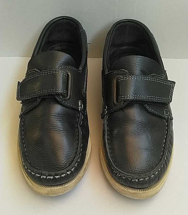 Sapato vela velcro azul 35